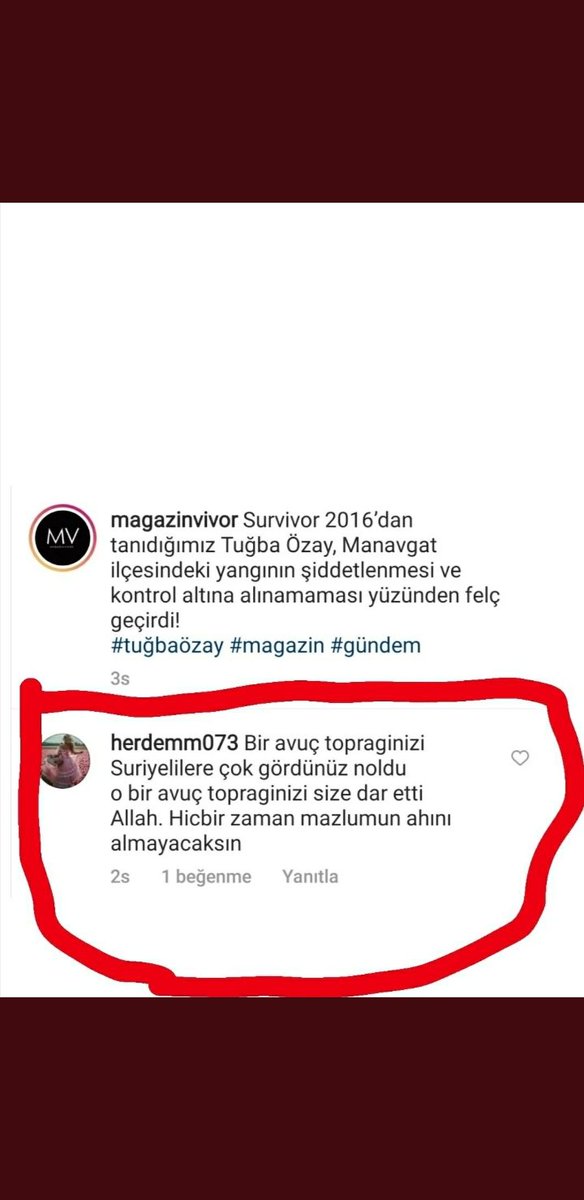 Aysenur5225's tweet photo. Sonra neden suriyelileri sevmiyosunuz oluyo #ALLAHBELANIZIVERSİN  #tuerkiyeyakılıyor https://t.co/fOnvwx0yOS