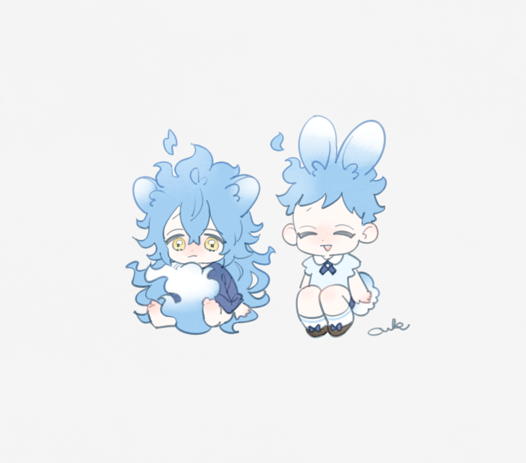 「いでにゃとうさおる🐱🐰 」|おうかのイラスト