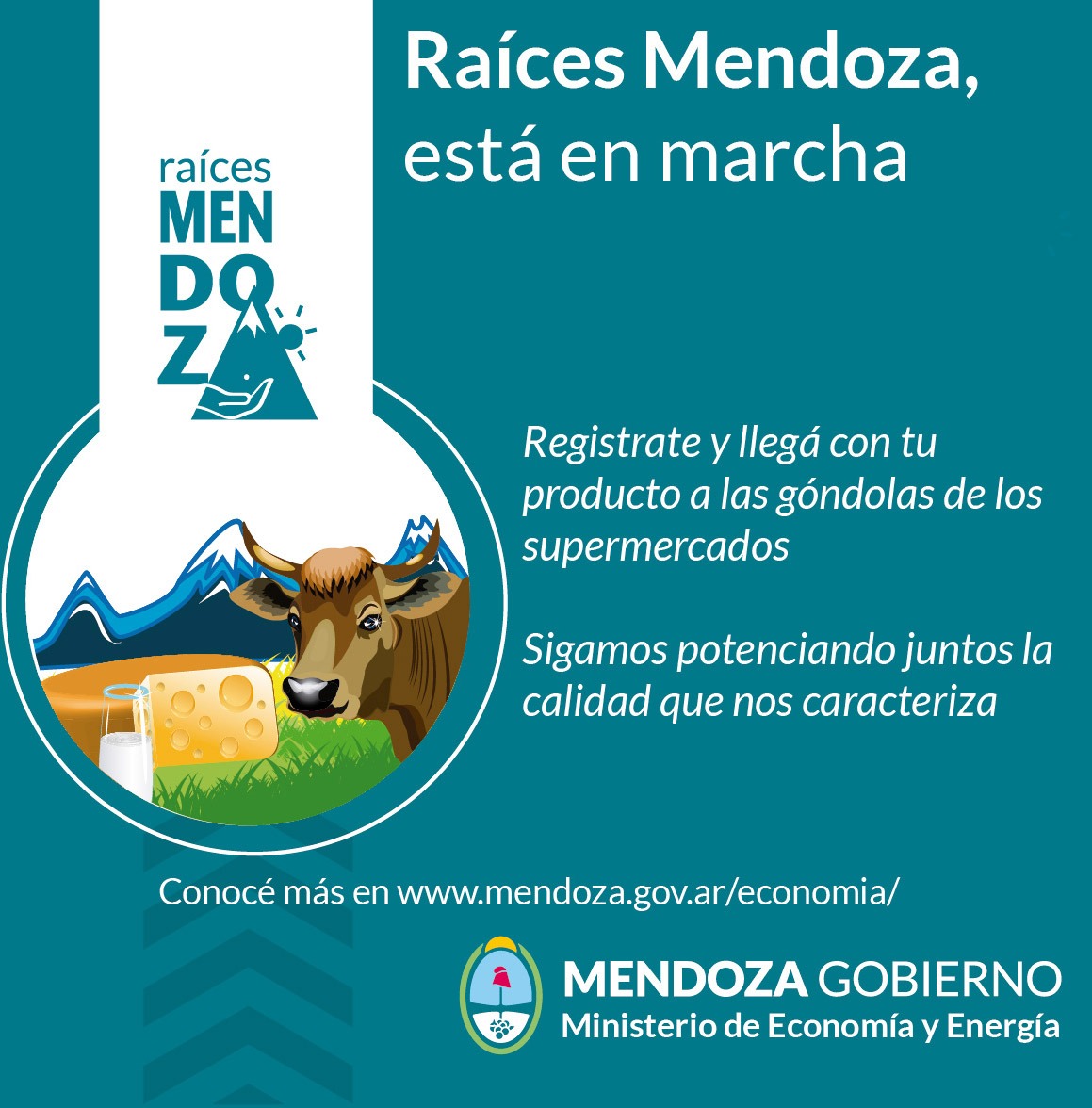 Pymes Mendocinas. Si tenes una Pyme en Mendoza y queres potenciar tus productos en las góndolas de nuestras tiendas, sumate a Raíces Mendoza <a href="/MendozaGobierno/">Mendoza Gobierno</a> y regístrate en: mendoza.gov.ar/economia/
#RaicesMendoza #DesarrolloProveedoresLocales