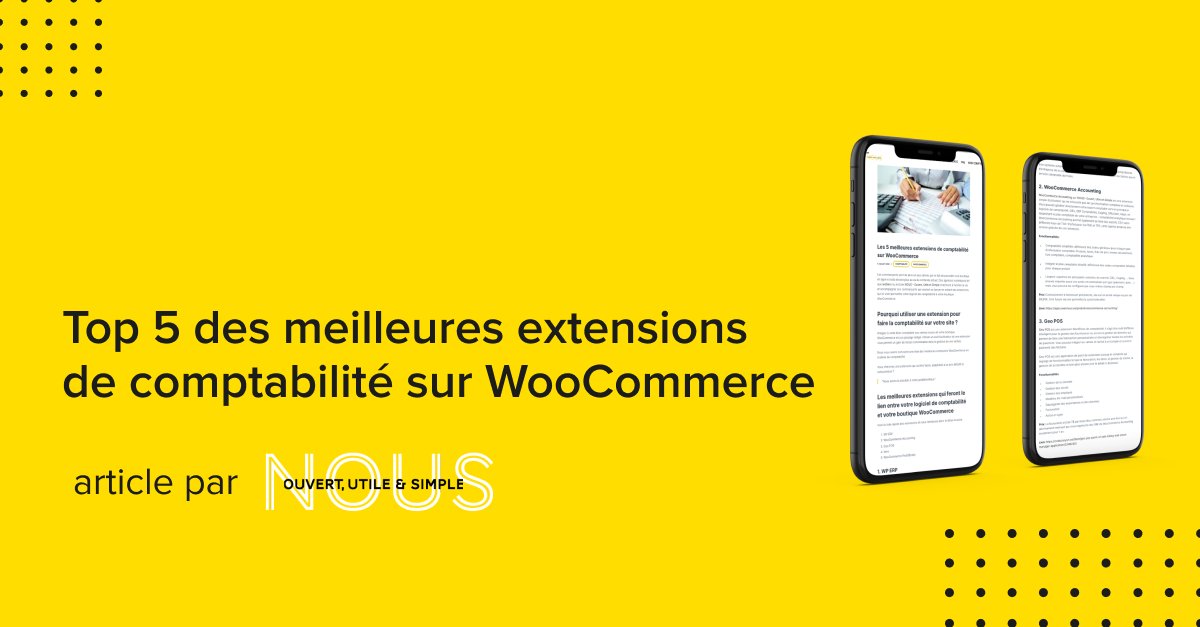 Saviez-vous qu’il existe une multitude d’outils pour faire votre comptabilité sur #WooCommerce ? 

NOUS vous avons concocté un article qui référence le top 5 des meilleures applications de comptabilité WooCommerce. 
L’article est disponible ici 👇

apps.avecnous.eu/2021/07/05/les…