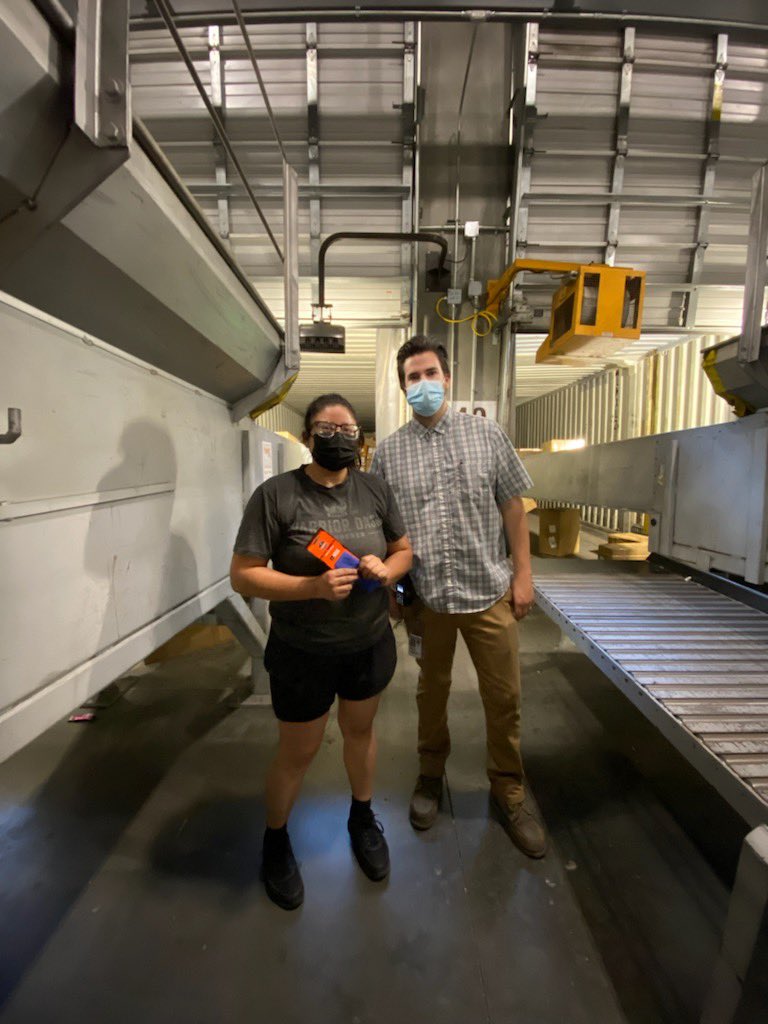 SafetyOntario's tweet photo. #StayCOOL 😎😎☀️ Recognition today for being safe and staying hydrated with cool headbands that stay cool ❄️@UPSers @RathboneKellie @melirere @LouisTovalin https://t.co/HsK0s4LcV9
