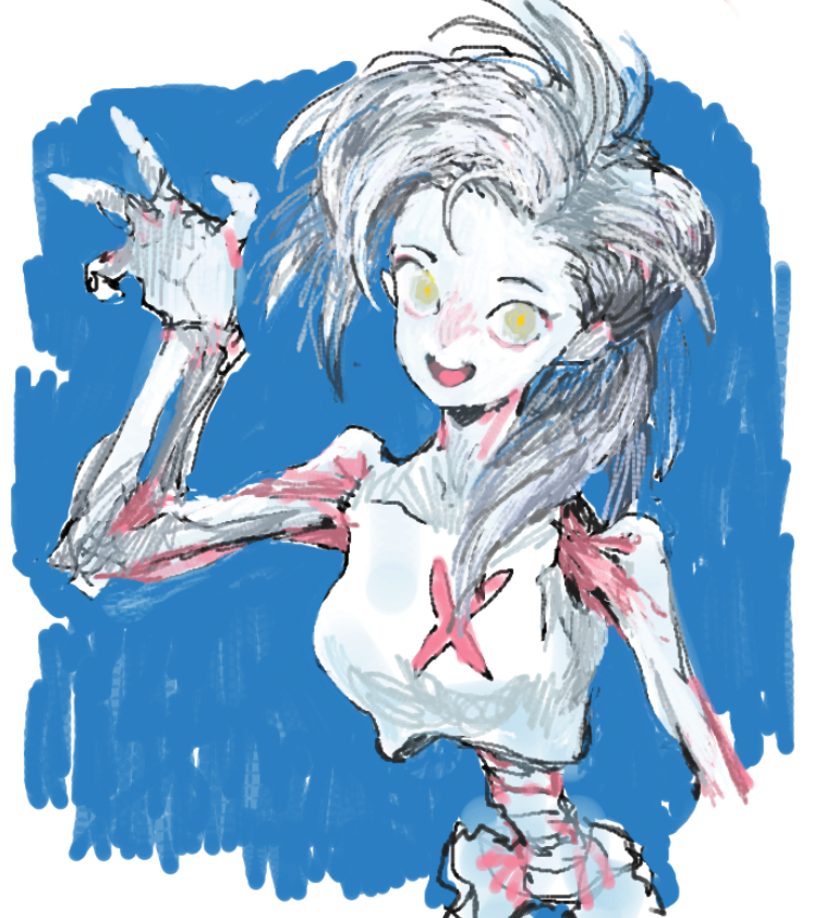 「おどける 」|８９３９のイラスト