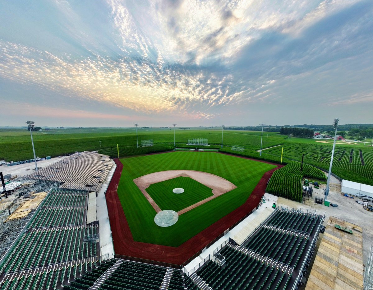 We're officially two weeks away from the Field of Dreams game.