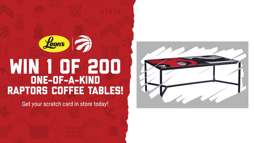 Leon's on Twitter "CONTEST ALERT 🚨 We’re giving away 200 Raptors
