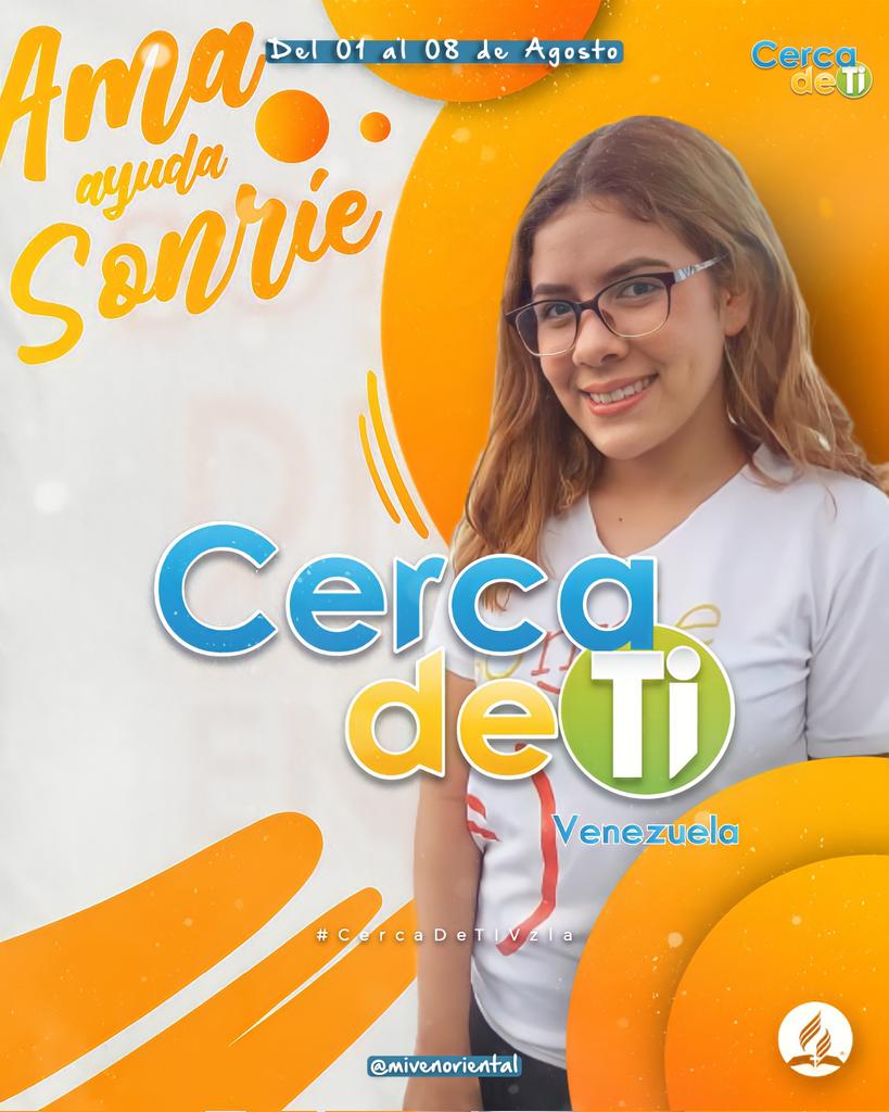 📲 Del 01 al 08 de Agosto📌 únete a ésta hermosa actividad ✨ donde podremos ayudar y testificar el maravilloso amor de Dios a los demás. 🧡 

Anímate, participa 😉 🙌 y recuerda, ¡Sonríe, Dios cree en tí! 🧡 #CercaDeTiVzla 

#PasiónMVNOr #UVOriental  #Venezuela #CercaDeTi2021