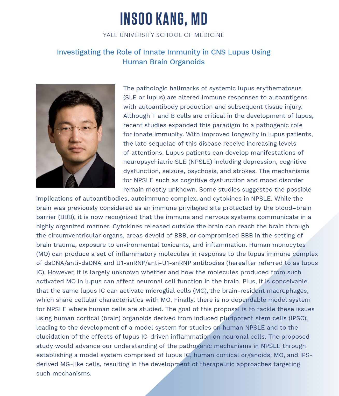 Yale Rheum/Allergy on Twitter "Insoo Kang, MD from YaleRheumAller1