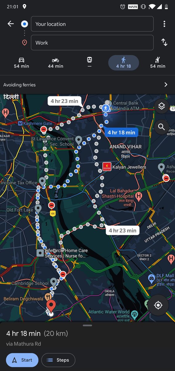 jitharsh's tweet photo. Finally reached! After spending 3:30 hrs for 24kms only!
By walk it may take 4:15hrs!
@ArvindKejriwal @LtGovDelhi @AamAadmiParty please alot some budget for water logging issue from ur advertisement budget!
@ndtc @aajtak @ABPNews @PTI_News @indiatvnews @NavbharatTimes @htTweets https://t.co/aCVOxzZrGB