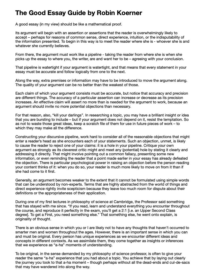 JamoeMills's tweet photo. Before exercising, we warm up.

Before writing, I read the below.

It's a 6-minute laser-focused guide on composing a water-tight, original and thoughtful piece of writing. https://t.co/zVYjTueIGM