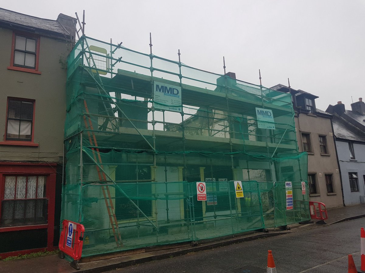 MouseDonegal's tweet photo. Onwards and upwards. Shame #nancyspains couldn't survive. Hope #tomlynch pub sells. Great for @barrackstreet,  apartments badly needed. #mmdconstruction for @corkcitycouncil street just needs pedestrianised now. It's just a ratrun at moment. #homelessness #cork https://t.co/OeZc2BBjcz