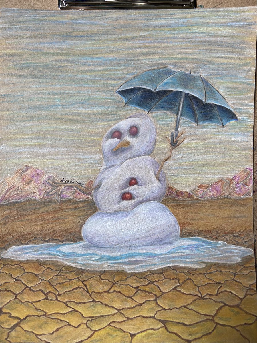 ArtisticDisNerd's tweet photo. Heat wave inspiration 🔥 ☀️ ⛄️ #drawing https://t.co/0ZfuJoGyNp