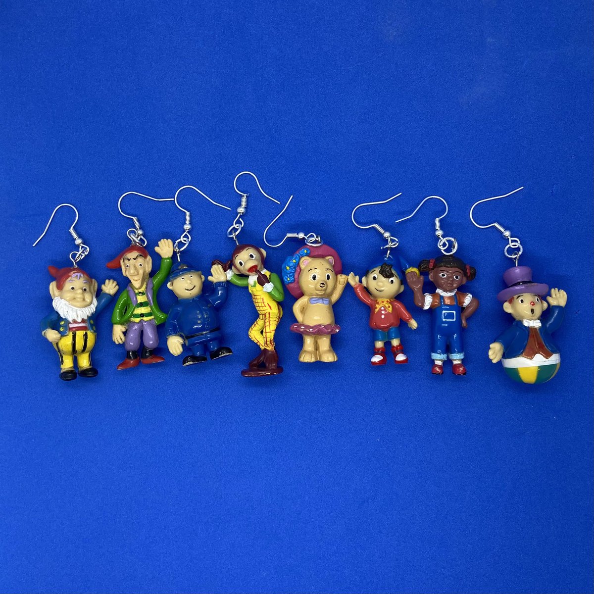 Brincos coleção Noddy