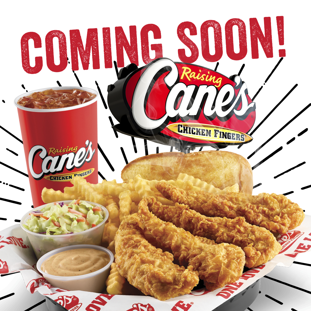 provo_ecdev's tweet photo. If chicken is your thing than Provo is the place to be August 3rd! Bringing more happy to the valley…Raising Cane’s is opening in Provo at 132 West 1230 N Tuesday, 8/3 at 9 am!  
20 Lucky Caniacs will receive FREE CANE’S FOR A YEAR!   Full details:  https://t.co/1myofqoz1z https://t.co/0oVmRPZYU9