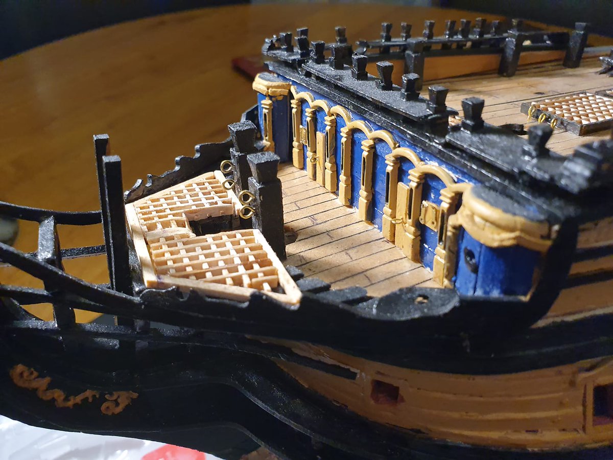 ModelSpaceDE's tweet photo. An Clints HMS Victory gibt es eine Menge zu lieben! Was gefällt euch am besten daran?
#modelspacecommunity #modell #modellbau #schiffsmodellbau https://t.co/8AlBYsOVgW