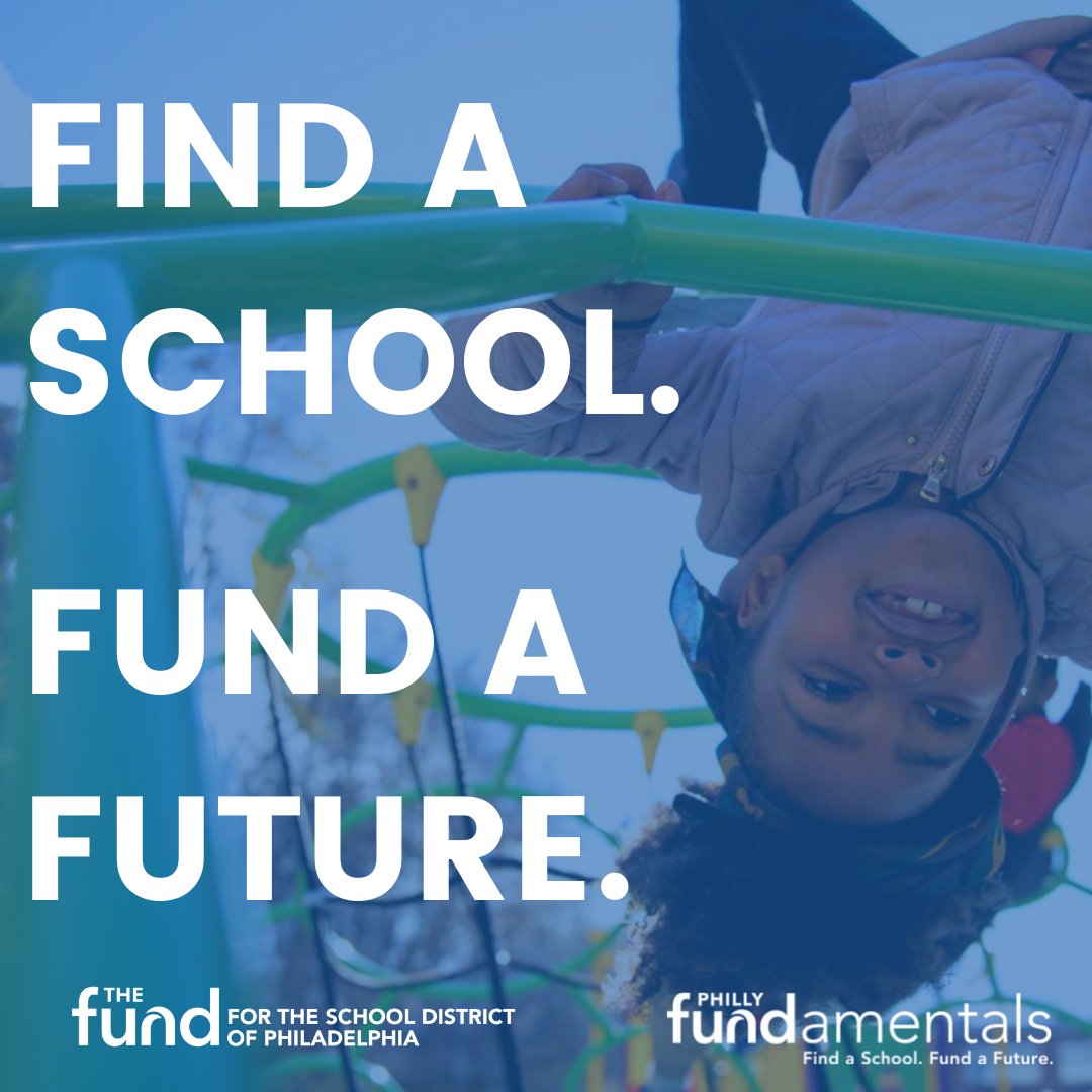 Have you decided how you will help <a href="/PHLschools/">Philadelphia Schools</a> students start strong this upcoming school year? 

Our suggestion: #PhillyFundamentals
An easy way to give directly to a Philly public school and know exactly how your contribution is used.

Donate today 🔗 bit.ly/PhlFUNDmntls