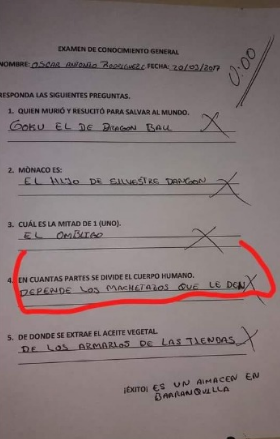 amccarrillo's tweet photo. Pero que bruto, maestra póngale cero...🥴 https://t.co/OpvvRotHuD