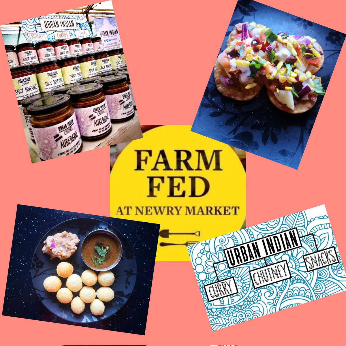 Looking forward to be at Farm Fed at Newry Market this Sunday! Join us and come try our tasty chutneys, sauces, Indian snacks. Also we will have our new Indian Street food snacks! <a href="/Newryie/">Newry.ie</a>

#urbanindifoods #shoplocal #market #LouthChat 
😋😃