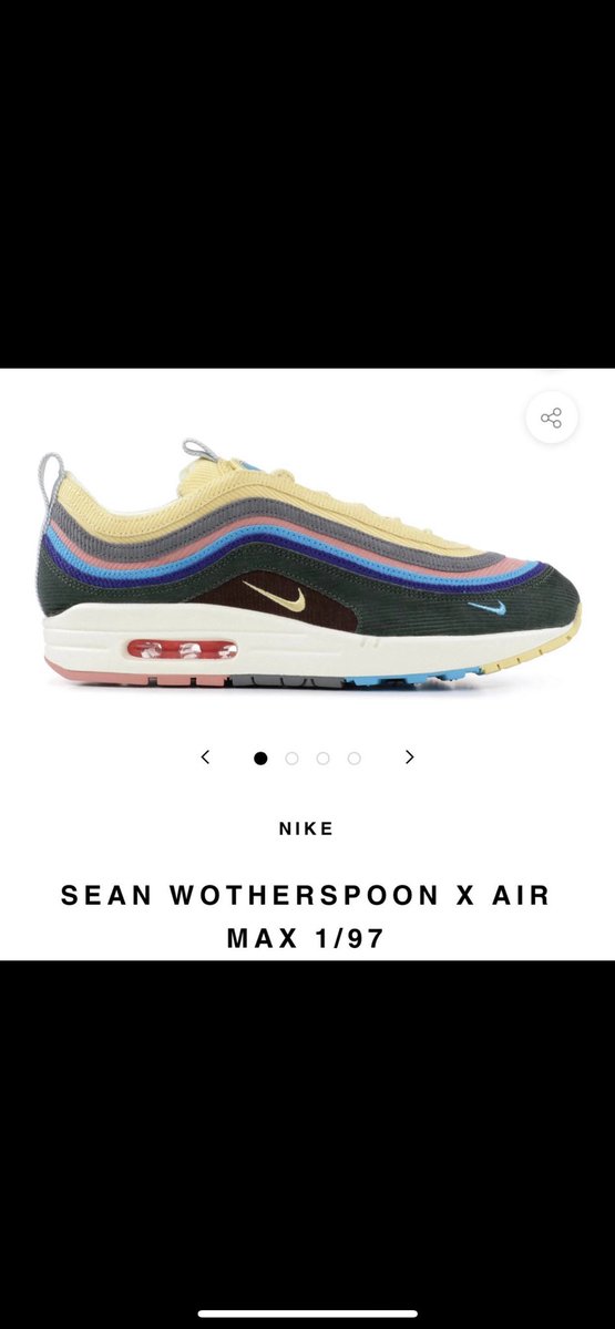 ON_921022's tweet image. #SeanWeatherspoon limited edition shoes for sale. #AirMax