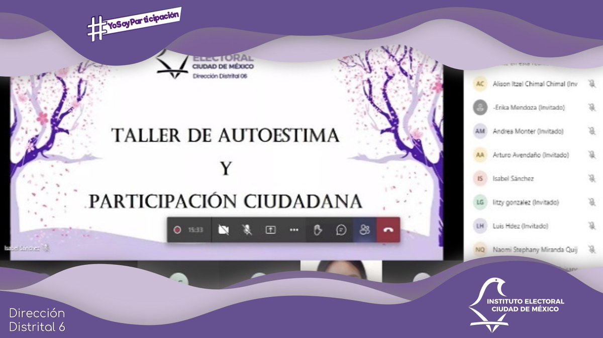 ParticipaIECM's tweet photo. Porque nunca es tarde para seguir aprendiendo, acércate a la Dirección Distrital 06 del @IECM y pregunta por los talleres de capacitación.
#YoSoyParticipación
#ElQueSabeSabe
#OD06 https://t.co/YyeAiEUCHf