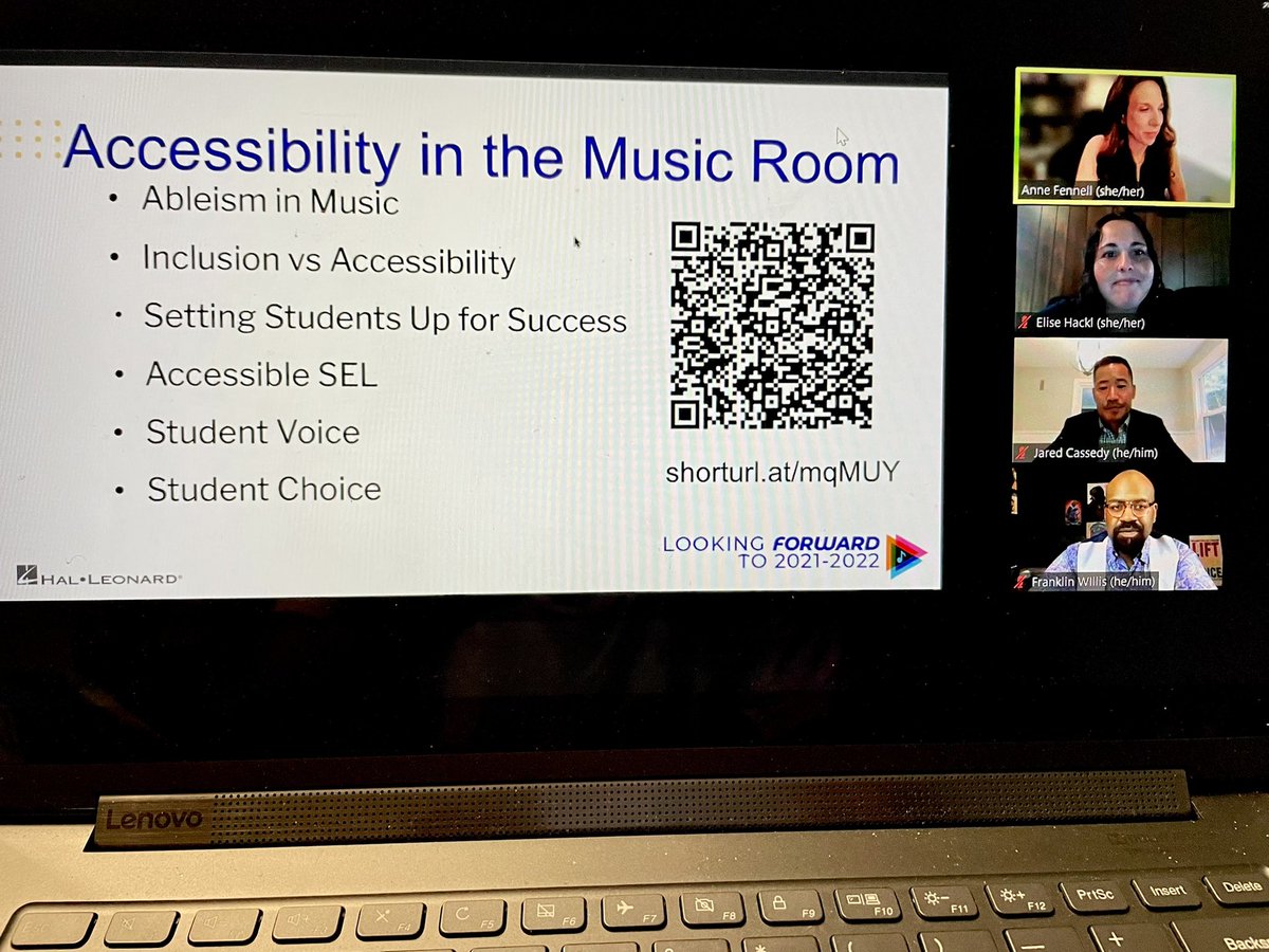 It’s been such a great morning so far at the <a href="/HalLeonardCorp/">Hal Leonard</a> Virtual Music Education Summit. Loving the representation and diversity!