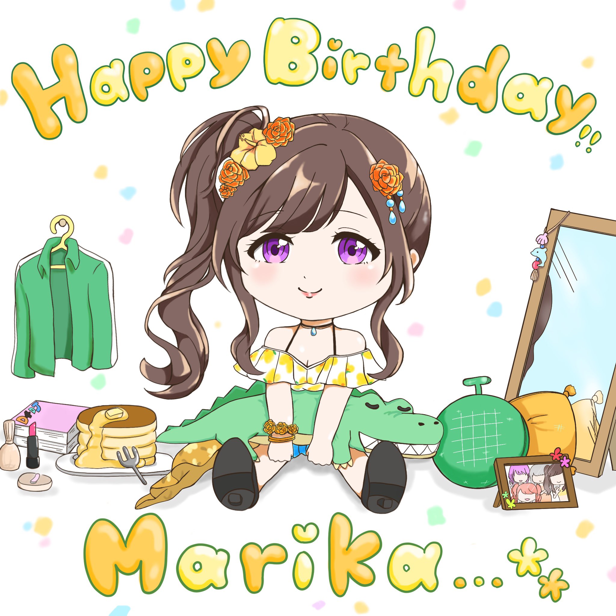 Amazon.co.jp: D4DJ Merm4id 岡田夢以 水着 チェキ 直筆サイン
