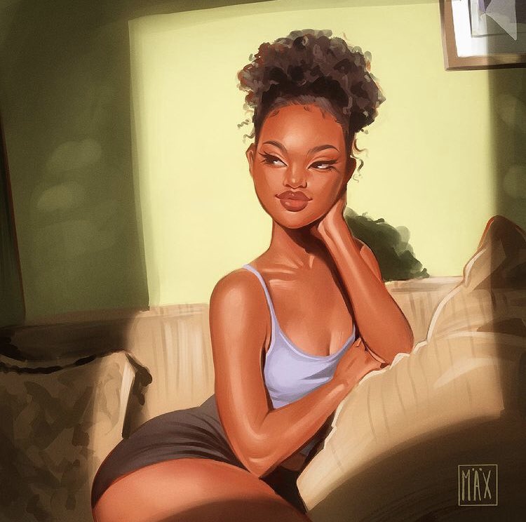 A photo study I did a few weeks ago of a pretty girl from Pinterest 💛
I wanted to work on my lighting skills and drawing environments :) it’s still one of my fav illustrations I did this month
