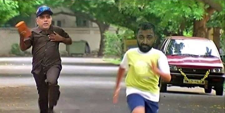 AbinashKrAb's tweet photo. Rahul Dravid to Krunal Pandya after this match #INDvsSL2021 https://t.co/zOKshR1RGe