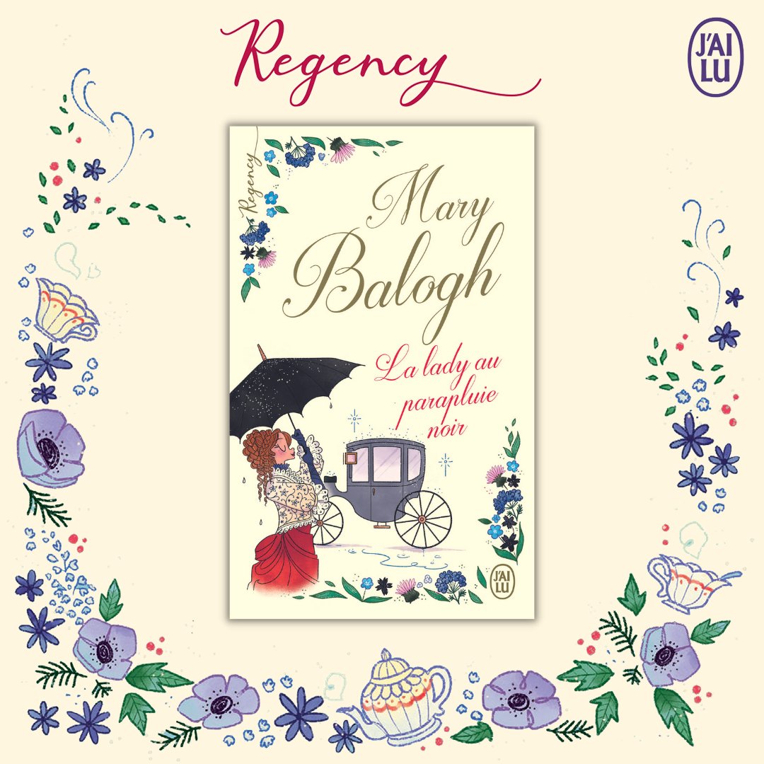 ✨ COVER REVEAL ✨

Découvrez en avant-première la couverture du dernier ajout à la collection Regency : « La lady au parapluie noir ». ☂️

Disponible le 1er septembre en librairie ! 🥳

La collection Regency, pour rappel, ce sont des romances gaies et légères So British. ❤️