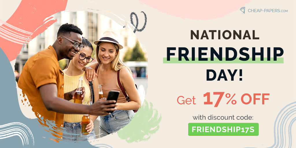 cheap_papers_'s tweet image. National Friendship Day 2021! Limited Offer 17% OFF with code &quot;FRIENDSHIP17S&quot;😍
#NationalFriendshipDay #friendship #friendship2021