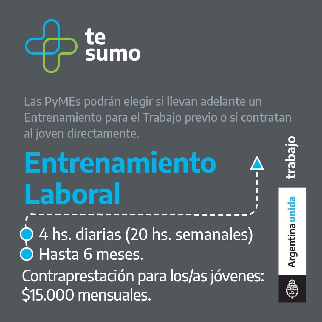 nmo_tdf's tweet photo. 📍Conocé toda la información sobre el Programa
#Tesumo👇

#reconstrucciónargentina⬆️ https://t.co/aTZoKfnmCX