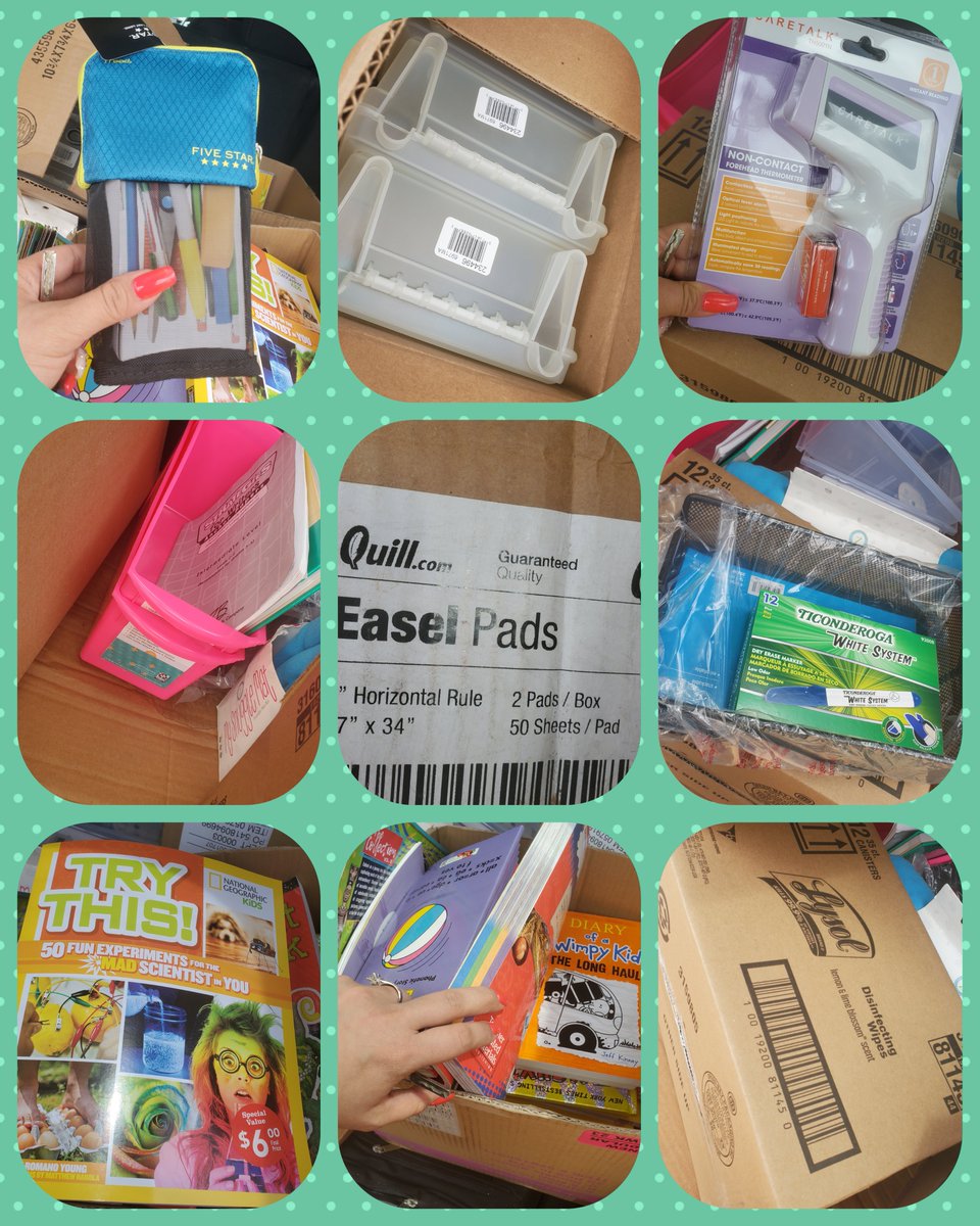 teachwhocares1's tweet photo. @EducationFund Just a few of the things I got at the Ocean Bank Center for Educational Materials, thanks to @EducationFund https://t.co/5YhyrBZbrJ