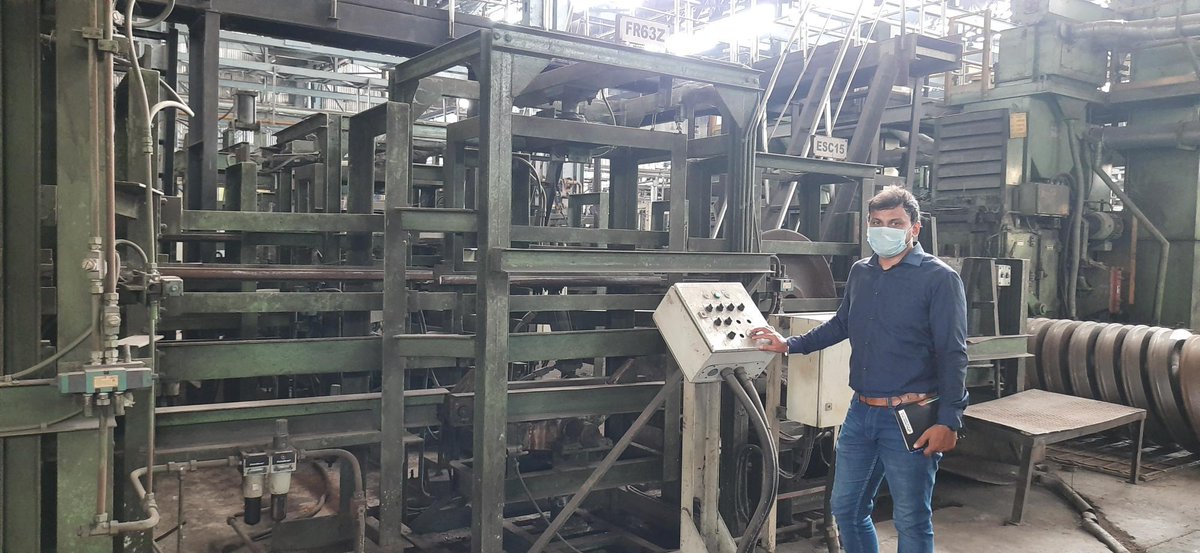 MsVIKASHTECH's tweet image. On an official visit to Rail Wheel Plant, Bela for some awesome &amp;amp; innovative project work. Hope to have a long term business. #rwpbela #MsVIKASHTECH