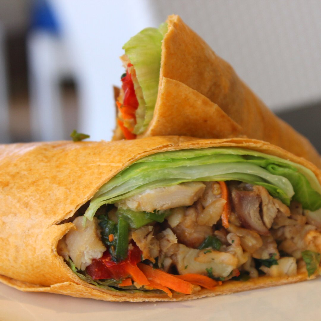 starbeachbar's tweet photo. "Wrap" up your vacation by visiting us before you leave to go back home! Our chicken caesar wrap is delicious and made with chicken strips, crisp romaine, house-made caesar dressing! 

#StarBeachBar #WildwoodBars #NJBars #BeachBars #BeachFun #OutdoorDining https://t.co/YzgFXH6Xfa