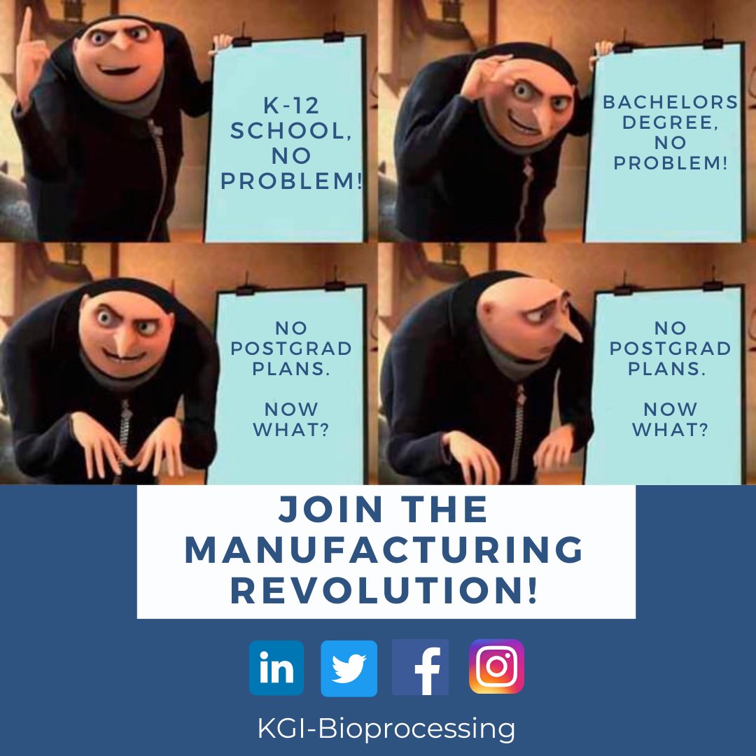 TheKoerisLab's tweet image. Don&apos;t know what to do post-undergrad? Interested in applied life sciences? Don&apos;t be like Gru and find something you enjoy and pursue scientific innovation at KGI&apos;s MEng program!
Learn More: buff.ly/3BbqZzz
Apply Here: buff.ly/3yrsebI