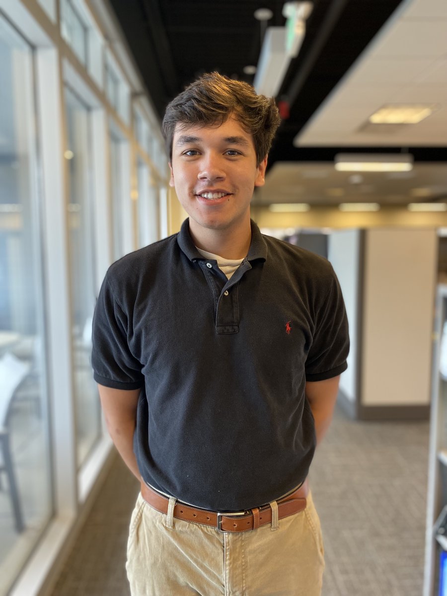 bkm_engineers's tweet photo. Happy #NationalInternDay to our current interns, Grayce and Adam! Grayce (left), a @LoyolaMaryland student, is working with our electrical team. Adam (right), a @PSUEngineering student, is working with our mechanical team. Thanks for your hard work this summer Grayce and Adam! https://t.co/yVhn6kGz0d