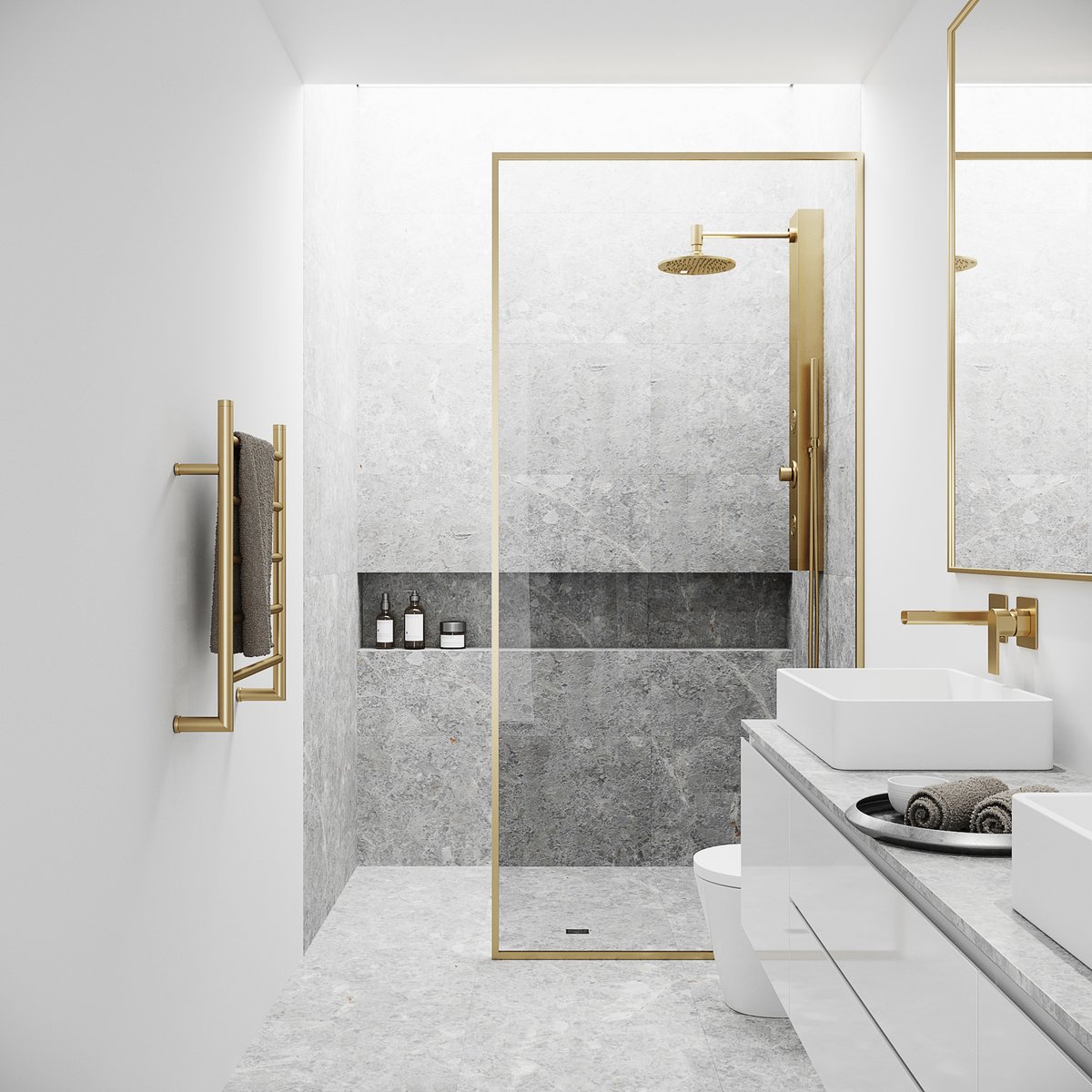 VigoIndustries's tweet photo. Impeccable design will always stand apart. VIGO Meridian Fixed Glass Shower Screen In Matte Brushed Gold
.
.
#showerdoor #showerdoors #shower #lavish #bathroom #showerthoughts #showerdesign #showers #showercurtain #modernshower #showerdecor #glassshowerdoor #glassshowerdoors https://t.co/OKpzyVkyqk