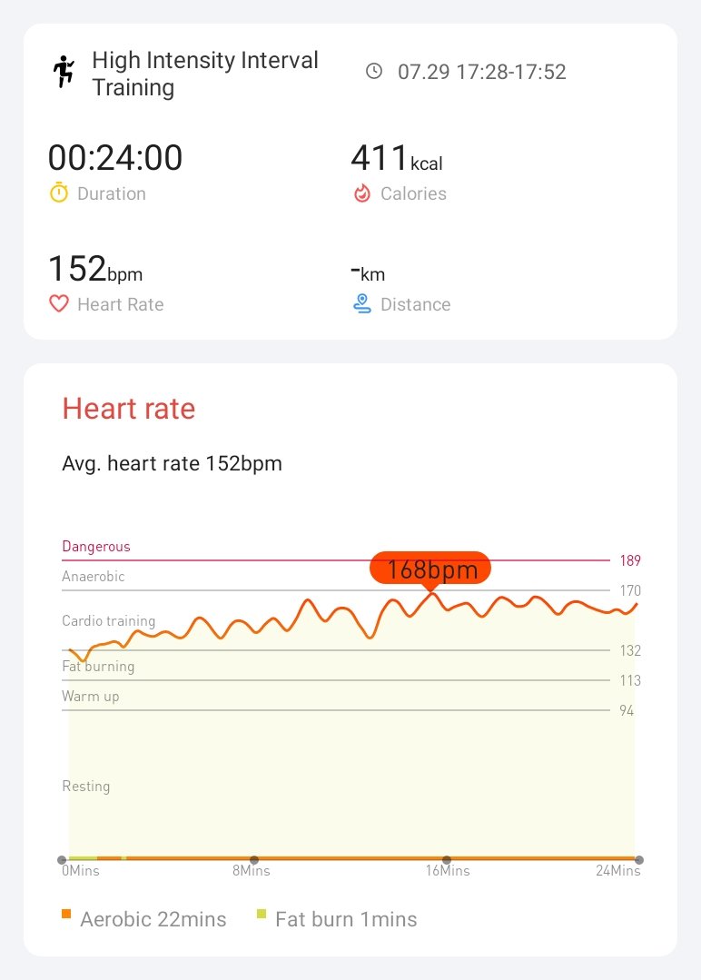Day 10🙂 <a href="/Mobvoi_Official/">Mobvoi_Official</a> #hiitchallengewithTicWatchE3
