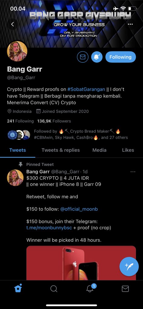 _JustLEN's tweet photo. @Bang_Garr @cryptokudo apa lagiiii https://t.co/dw6U15ZFsw