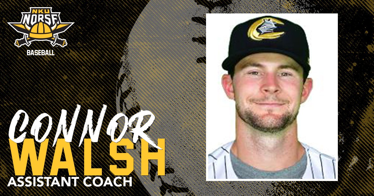 NKUNorseBSB's tweet photo. Yet another exciting addition to our program. Please help us in welcoming Connor Walsh to the assistant coaching staff!

🔗: https://t.co/YvwPYAg1zr 

#NorseUp https://t.co/8DLod8bXlw