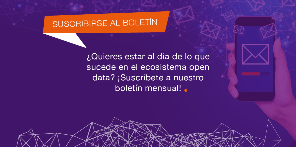 datosgob's tweet photo. ¿Te gustaría estar al tanto de las últimas novedades que van surgiendo en el mundo de los #datosabiertos? Si aún no lo has hecho, suscríbete a nuestro boletín. Tendrás información actualizada sobre #opendata en tu correo dos veces al mes. https://t.co/3pvVGAOJtL https://t.co/AqwUSO8vZh