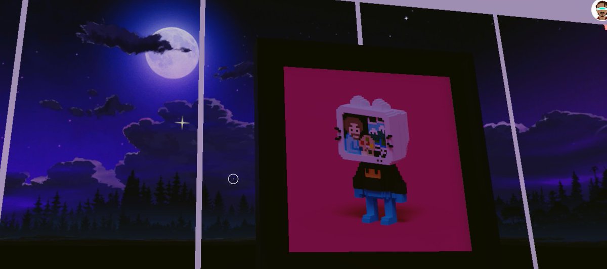 Great Thursday morning to all. This bad boy is available by <a href="/mrcookiesNFT/">Mr. Cookies 🦇🔊🍪</a> for .08 eth . Located on 4 floor of the Vox Museum. Currently playing in museum is "where the hood at" by DMX. 
#metaverse #coolvox 

play.decentraland.org/?position=58%2…  (link to museum)

opensea.io/assets/0x495f9…