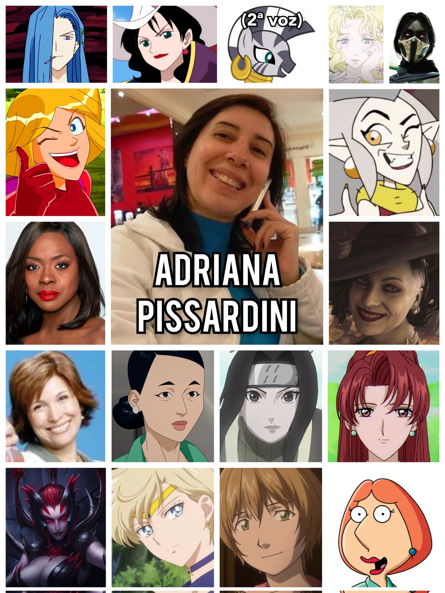 Personagens Com os Mesmos Dubladores! on X: - Rossiu Adai velho