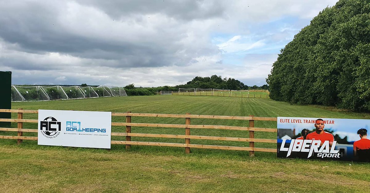 AdCollin's tweet photo. The new @AC1GKcoaching training ground starting to take shape.
Looking forward to seeing the GKs diving around on there after the school holidays.
#AC1 #AC1GoalkeeperGloves #Newtrainingground https://t.co/Ucoa9MbzXQ