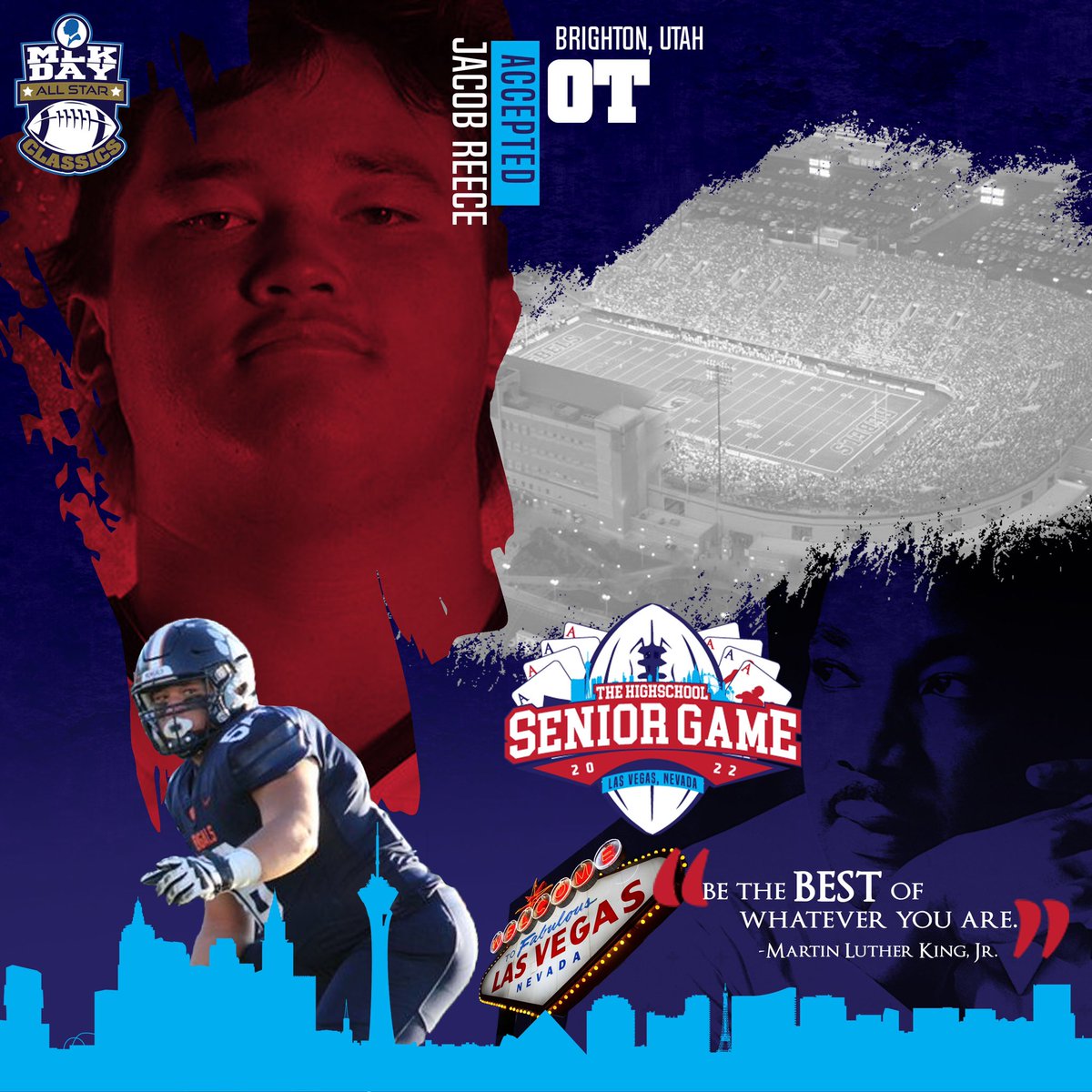GIUbrotherhood's tweet photo. Welcome to our Brotherhood. #RoadtoVegas #GIUStrong #AllAmericanMLKClassic
@MLKDAYASCLASSIC @jacobreece56 https://t.co/EzTaS91fHz
