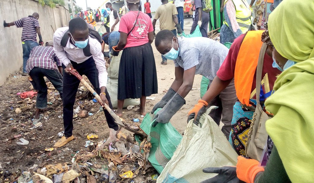 Taking part in Ensuring Our Environment is safe for our own good.
@kiotaCBO