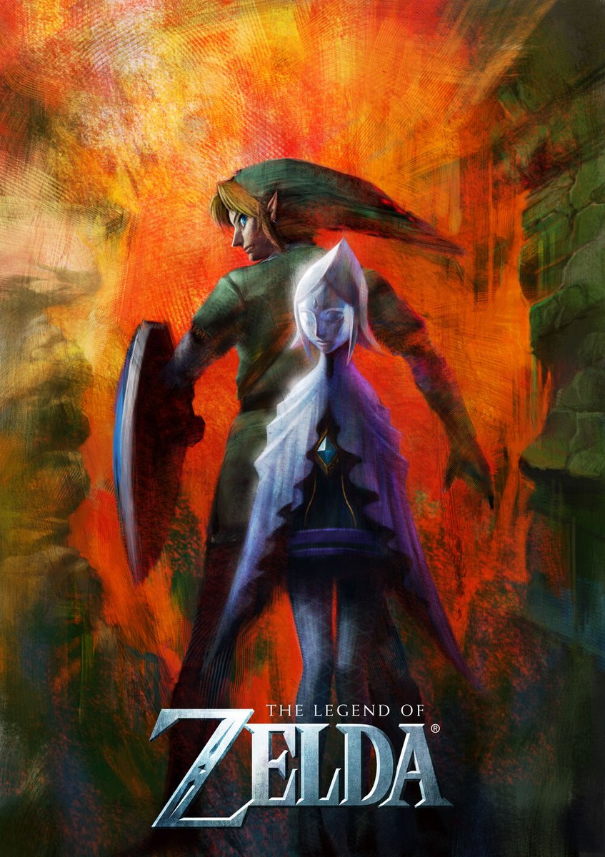 HMKilla's tweet photo. Remember back in E3 2009 that we only got ONE PIECE of Zelda Concept Art that teased Skyward Sword and was the only thing to hold us over for a WHOLE YEAR?

Good times! https://t.co/OqIbF6E2TQ