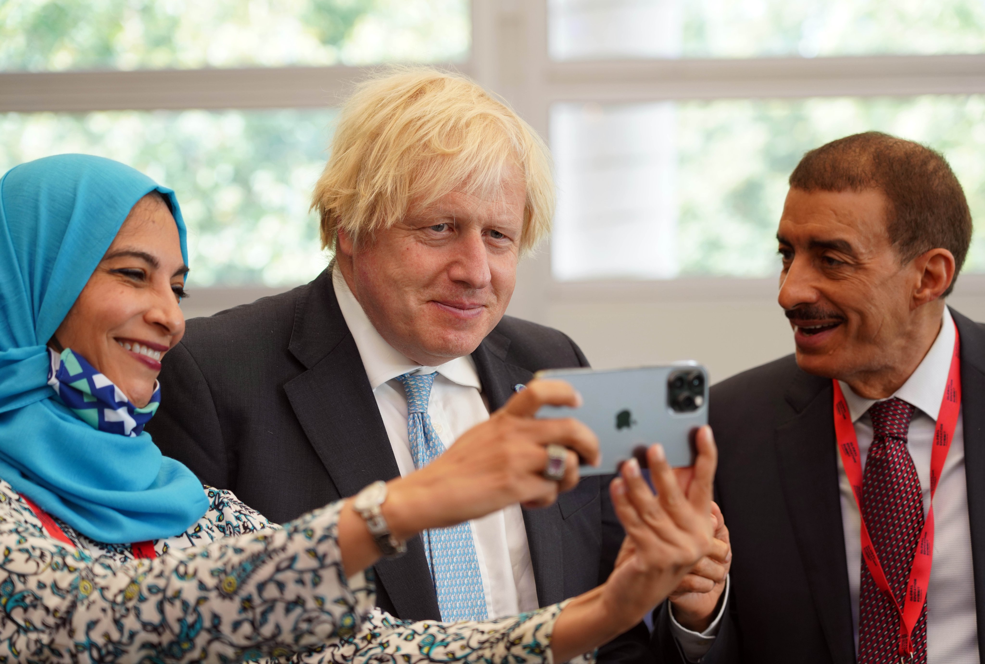 Prime Minister Boris Johnson hosting the Global Partnership for Education summit in London 