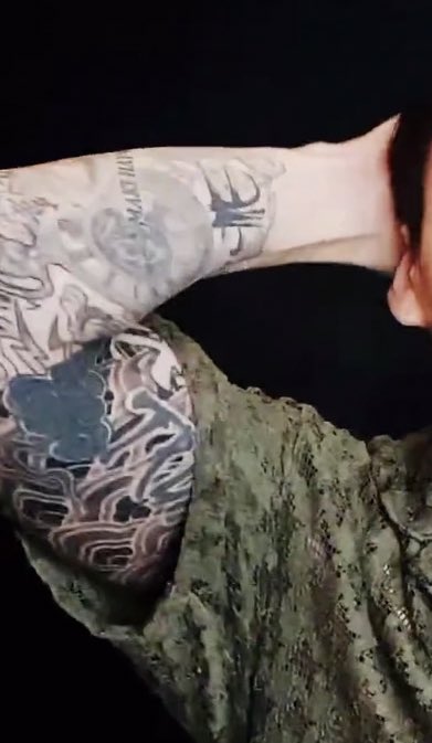 Jungkook's arm tattoo's | Jungkook, Tattoos, Kpop memes bts