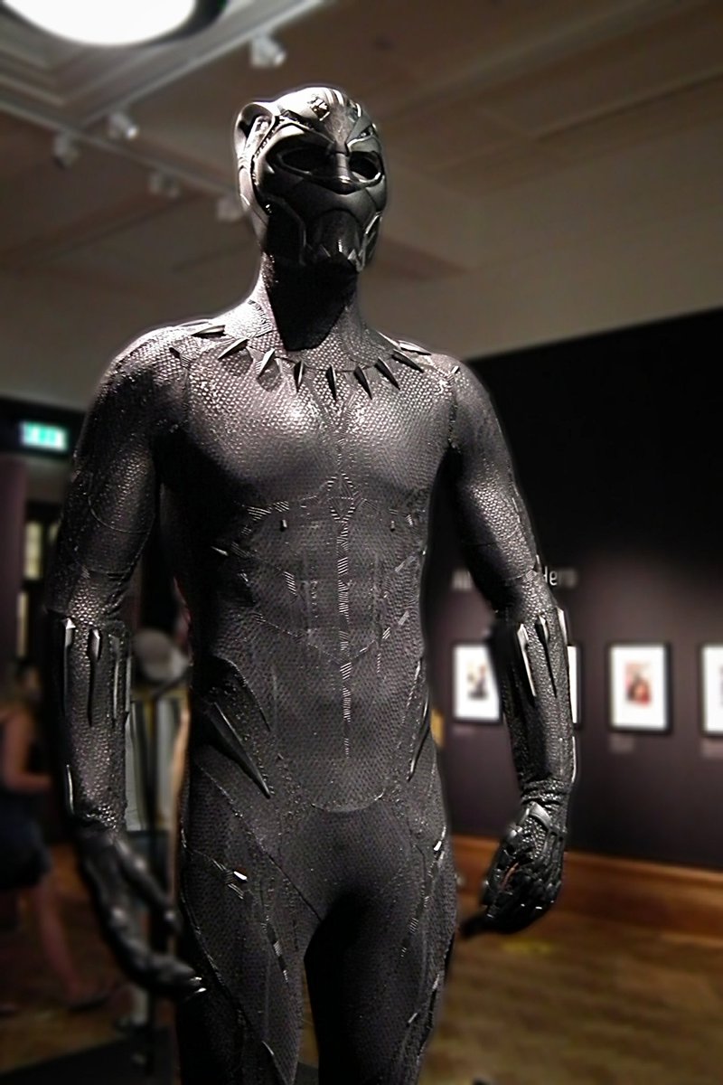 RT @deanabevan: Black Panther costume as worn by the late Chadwick Boseman. https://t.co/hgfRbYaAAY