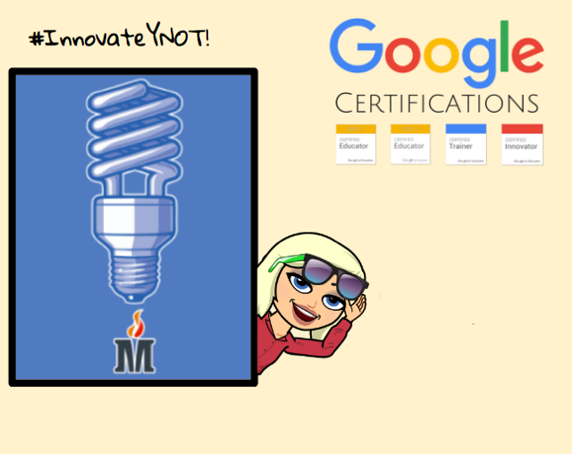 BIG SHOUT out to Teresa Bradley Dluhos at Madison Central High School.  Our 1st person from our 2021 Summer Google Cadre to get Certified!!! We are SOOOOOO proud of you!!!!😎
#innovatewhynot #madisoncountyschools #KYGoDigital