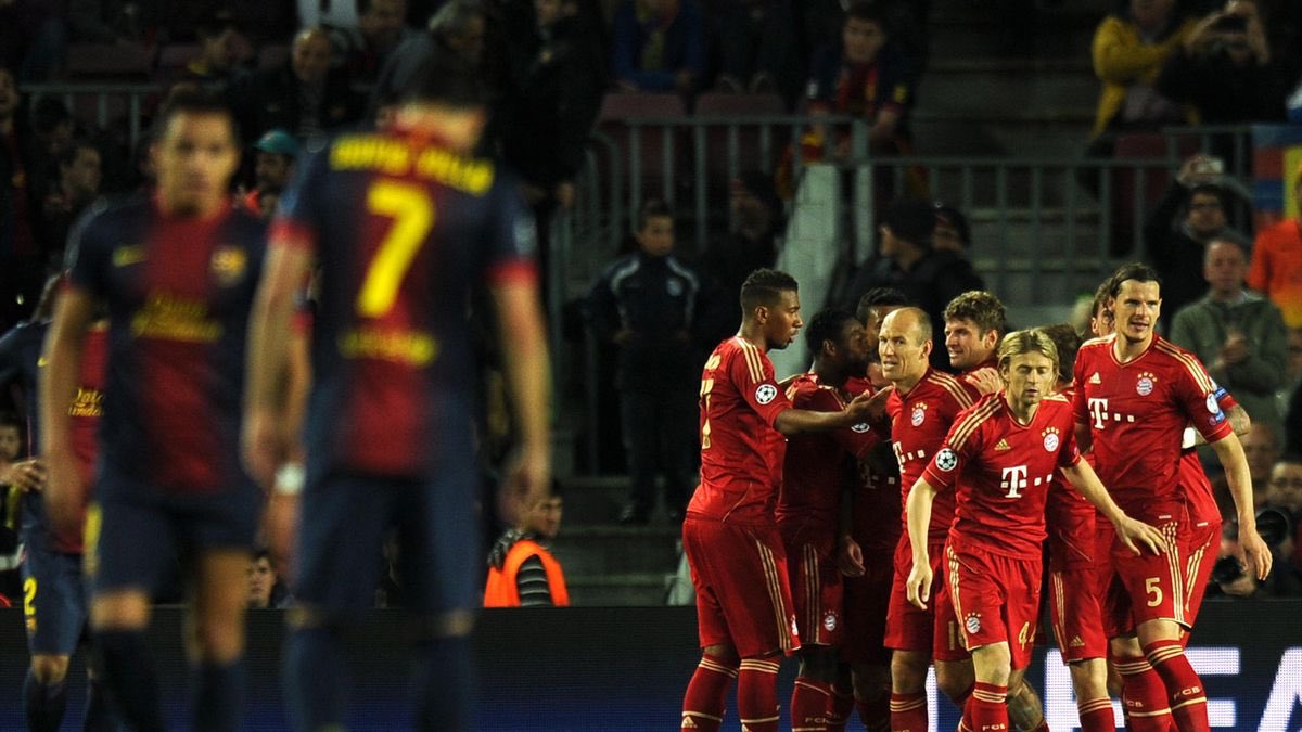 JilshieFCB's tweet photo. Biggest margin of victory in a UCL final (Bayern 4-0 Atletico)

Biggest win in a UCL semifinal (Bayern 7-0 Barcelona)

Biggest win in a UCL quarterfinal match (Bayern 8-2 Barcelona)

Biggest win in a UCL R16 tie (Bayern 12-1 Sporting)

Notice a pattern? https://t.co/XPDlXzHRO1